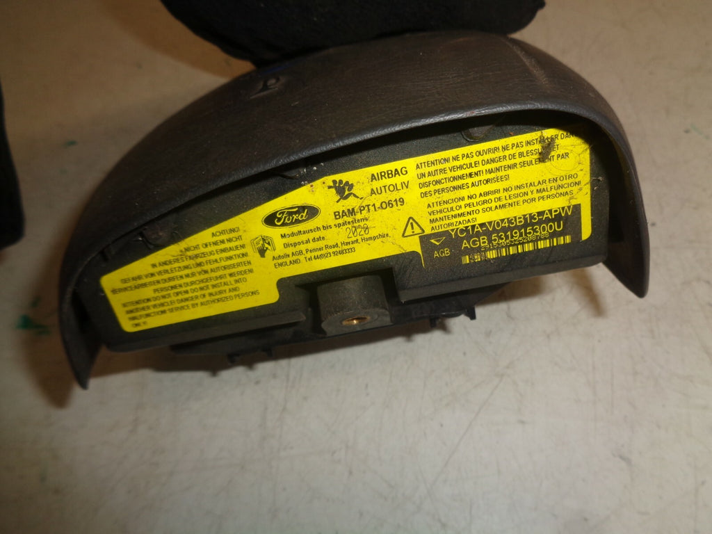 FORD TRANSIT MK6 2000-2006 OS DRIVER SIDE STEERING WHEEL AIRBAG YC1AV043B13APW