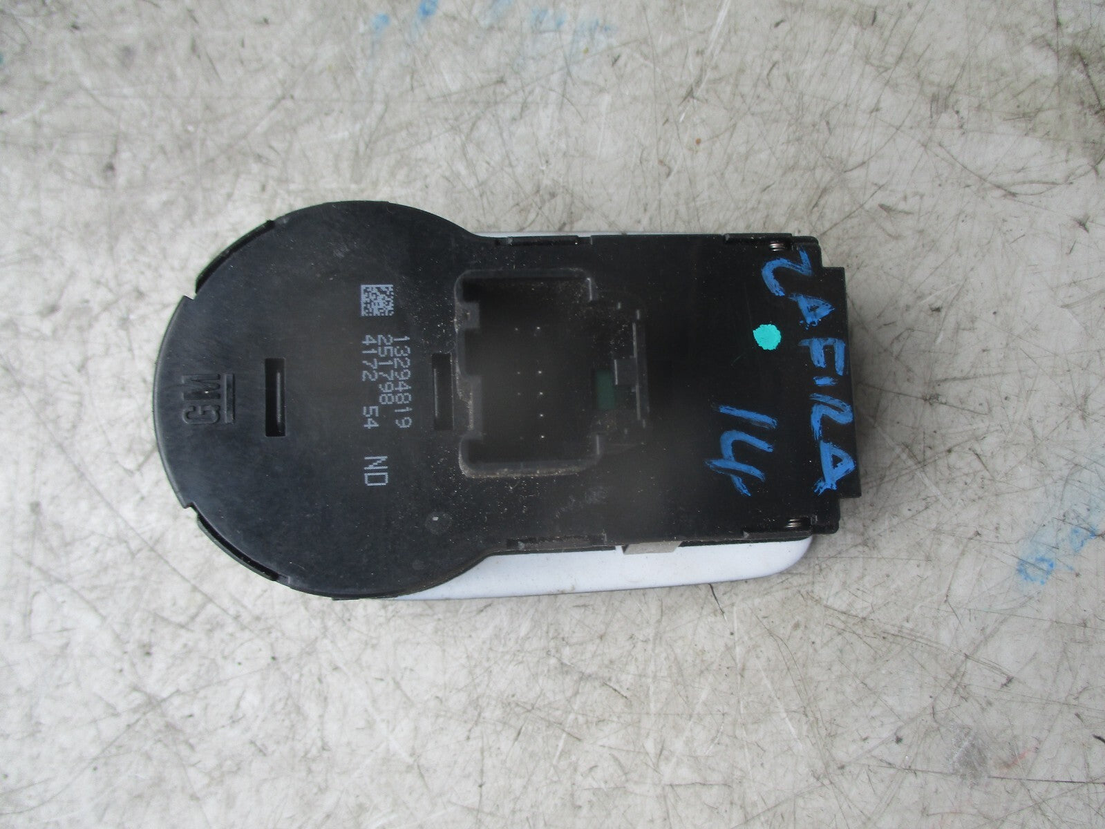 2014 VAUXHALL ZAFIRA C MK3 HEADLIGHT SWITCH CONTROL 13294819