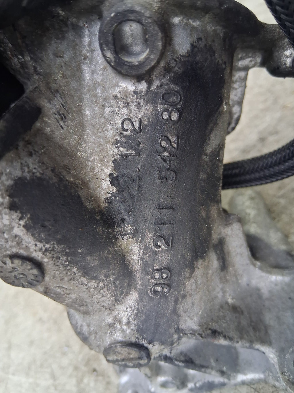 2021 VAUXHALL VIVARO MK3 EGR VALVE PIPE HOUSING 9821154280