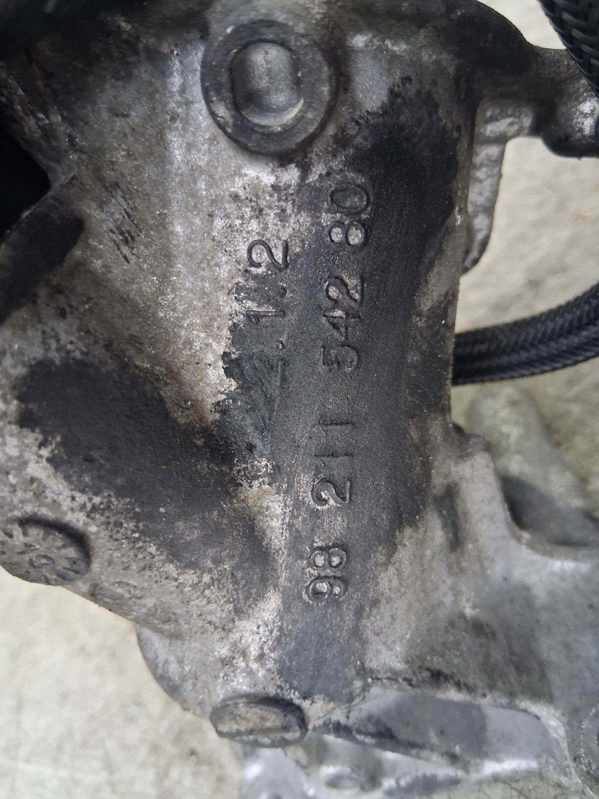 2021 VAUXHALL VIVARO MK3 EGR VALVE PIPE HOUSING 9821154280