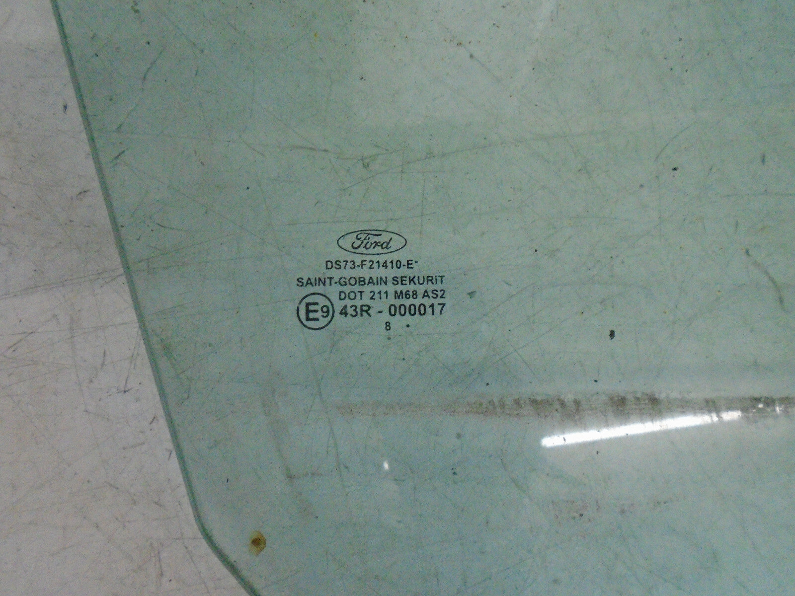 FORD MONDEO MK5 FACELIFT 2019 OSF DRIVER SIDE FRONT DOOR WINDOW GLASS