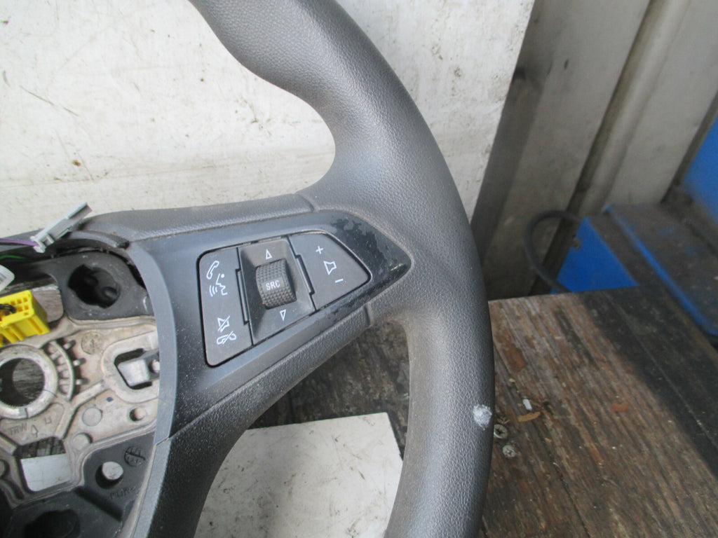 VAUXHALL ASTRA K MK7 2018 3 SPOKE MULTIFUNCTION STEERING WHEEL 39005382