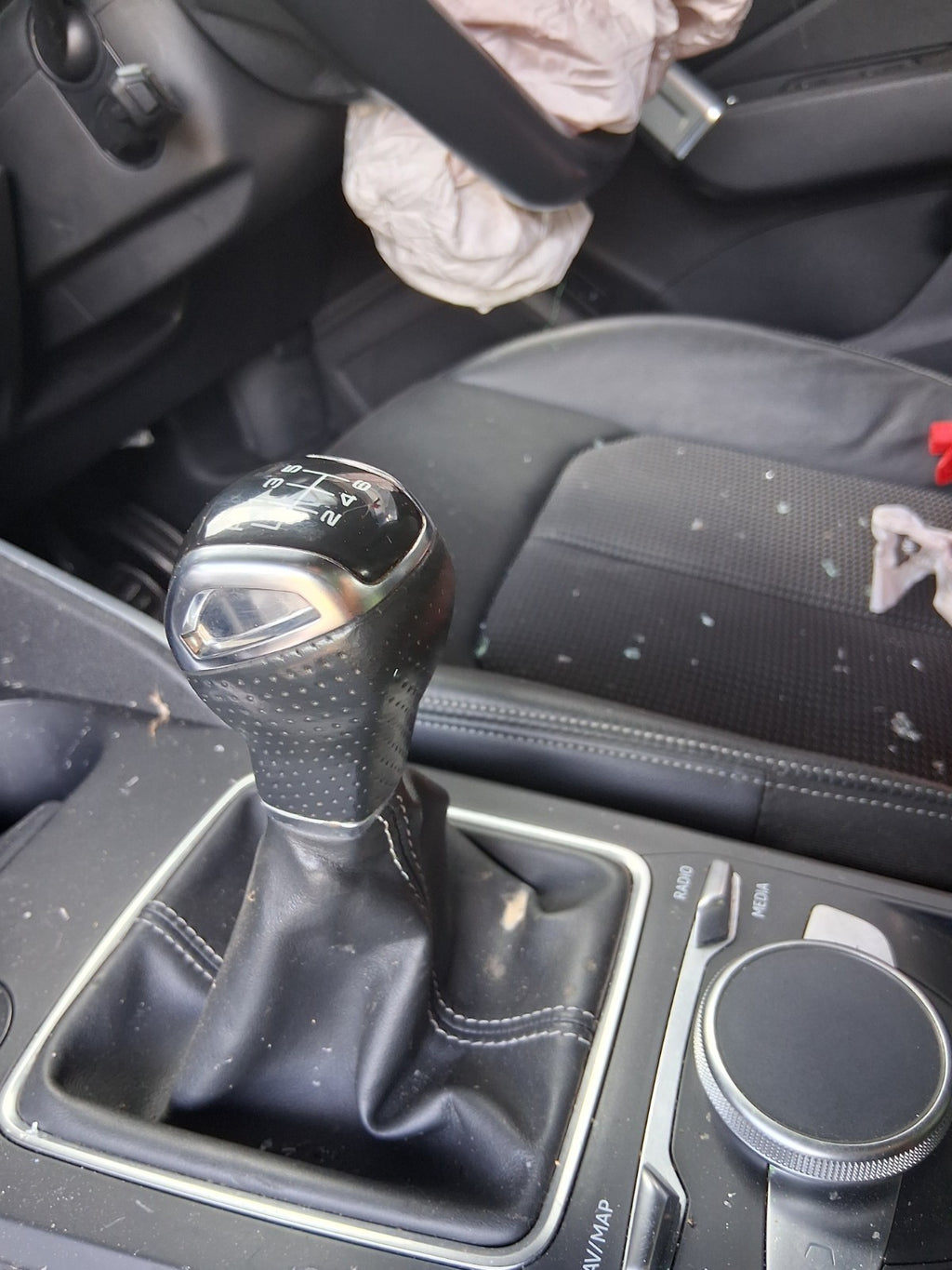 2021 AUDI Q2 MK1 FACELIFT MANUAL GEAR STICK GEAR SHIFTER GEAR LEVER
