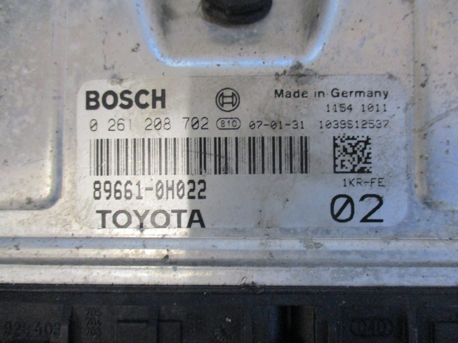 TOYOTA AYGO AB10 MK1 1.0 ENGINE CONTROL UNIT ECU MODULE 896610H022
