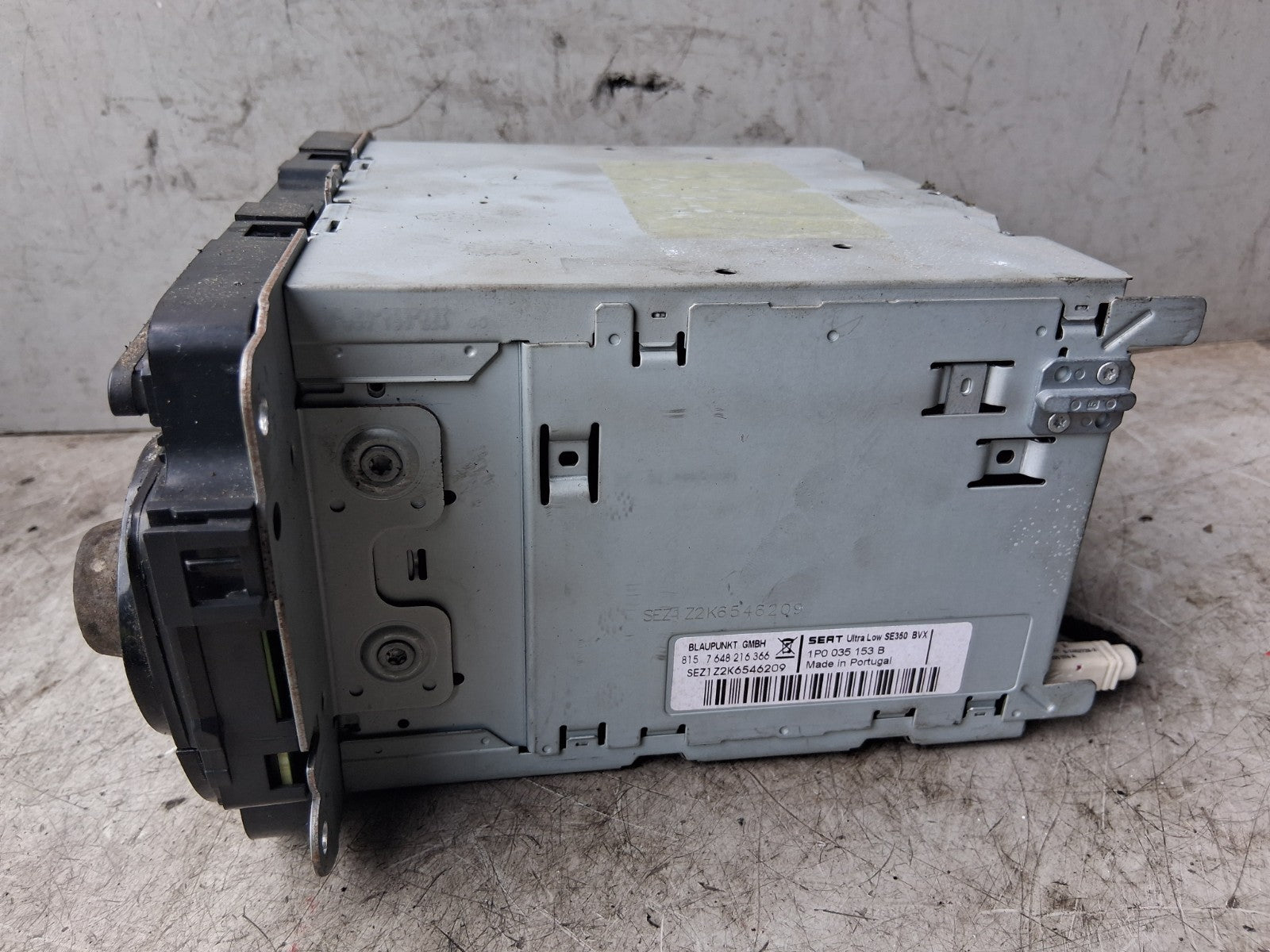 2010 SEAT LEON MK2 RADIO STEREO CD PLAYER HEAD UNIT 1P0035153B NO CODE