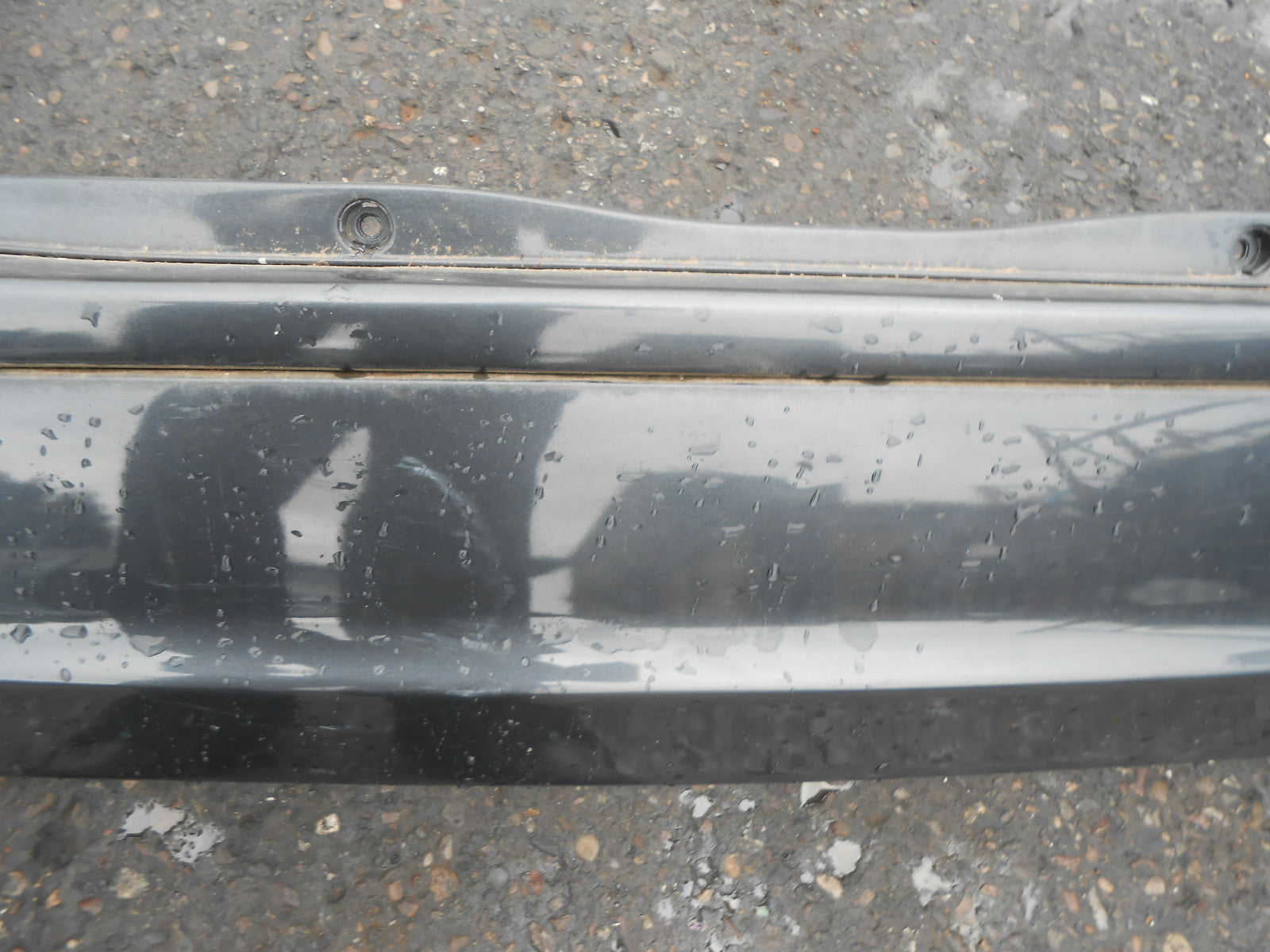 MERCEDES A CLASS W168 2003 REAR BACK PLASTIC BUMPER BLACK