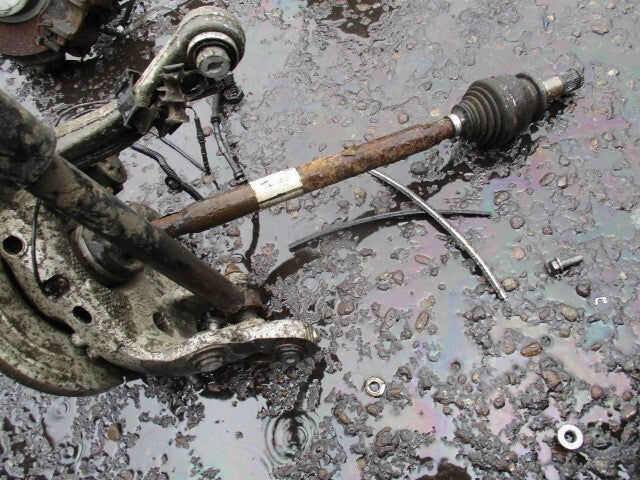 JAGUAR XE 2017 2.0 DIESEL OSR DRIVER REAR LEFT DRIVESHAFT & HUB GX734K138FA