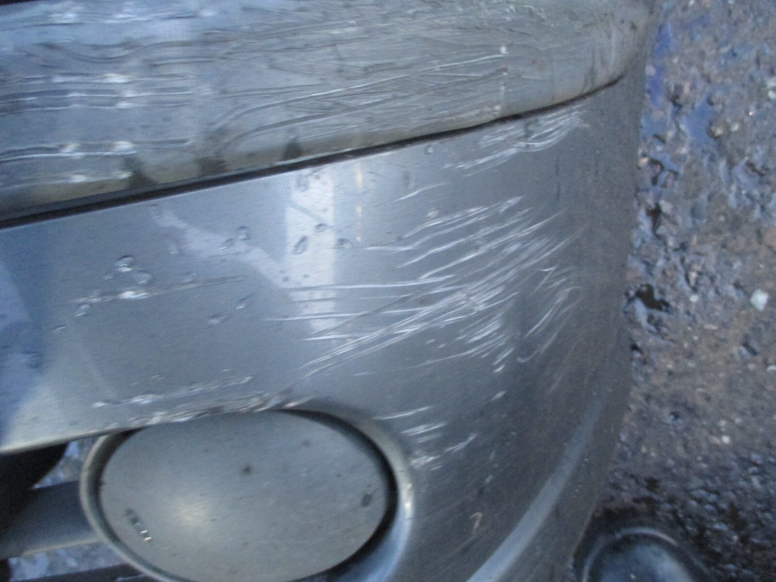 NISSAN ALMERA 2004 FRONT BUMPER IN GREY