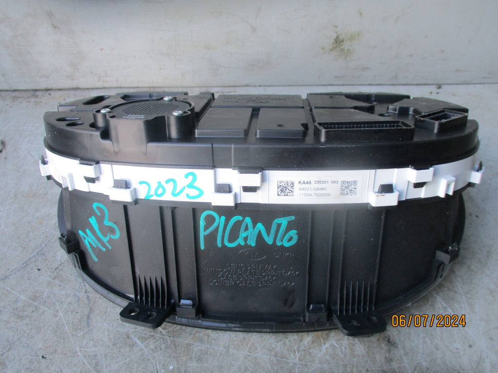 2023 KIA PICANTO MK3 1.0 PETROL AUTO SPEEDO SPEEDOMETER CLUSTER 94021G6460