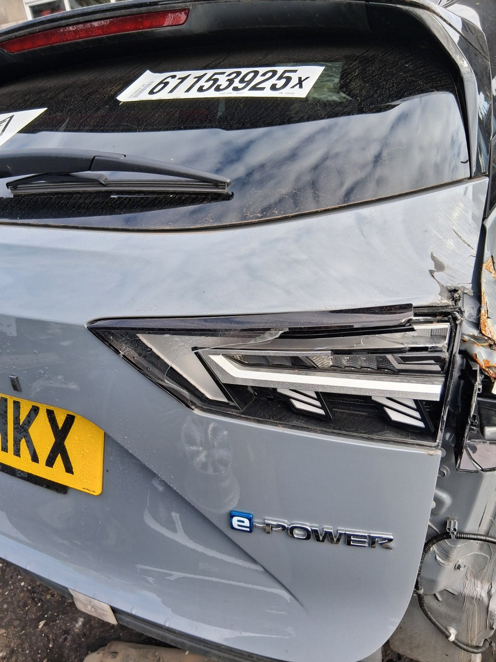 2024 NISSAN QASHQAI J12 MK3 BARE TAILGATE BOOTLID GREY