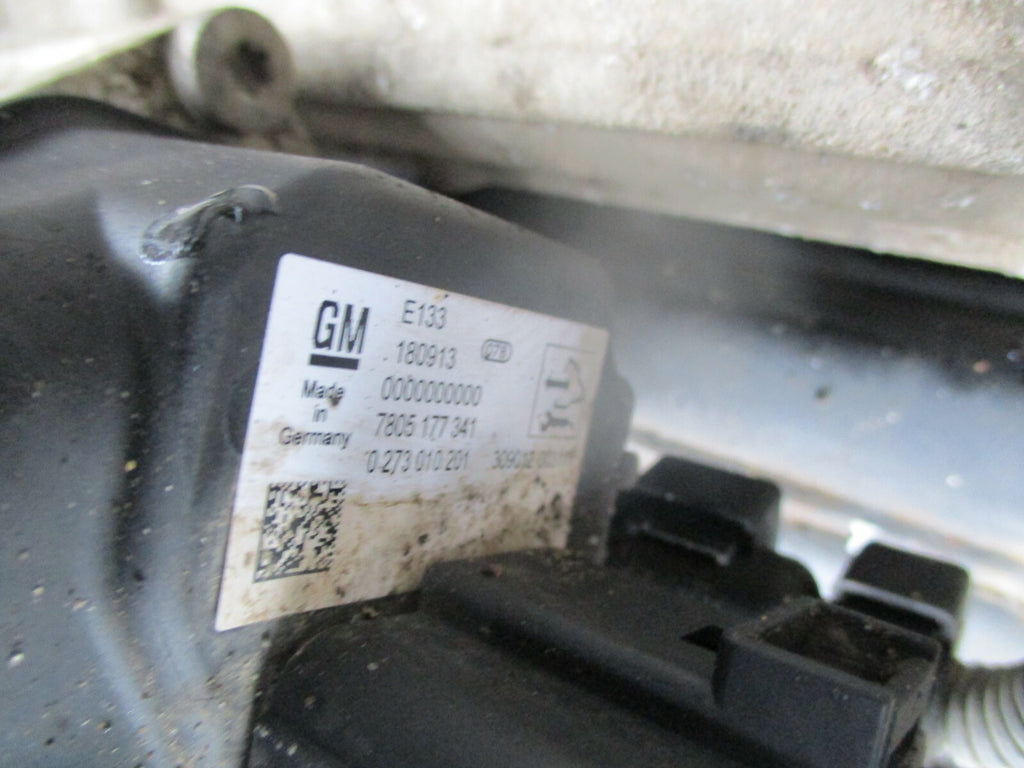 VAUXHALL ASTRA J 2013 FRONT SUB FRAME POWER STEERING RACK 7805177341