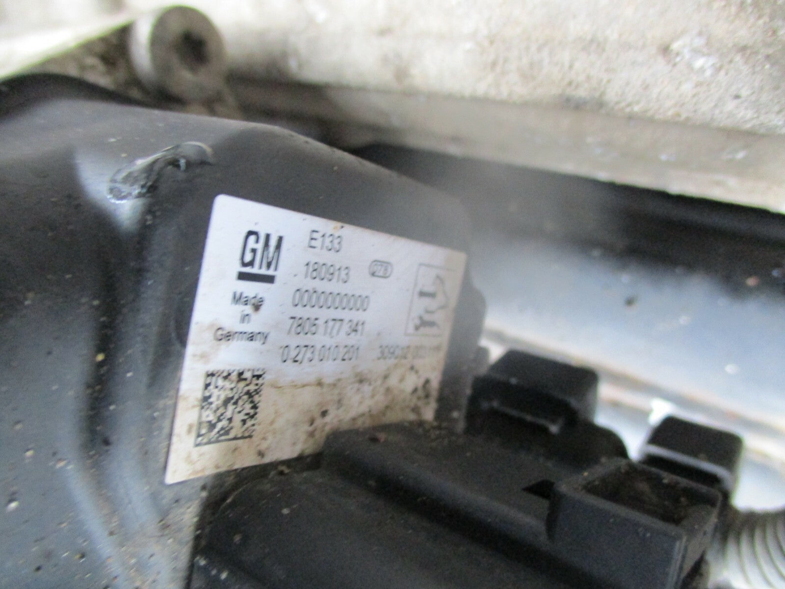 VAUXHALL ASTRA J 2013 FRONT SUB FRAME POWER STEERING RACK 7805177341