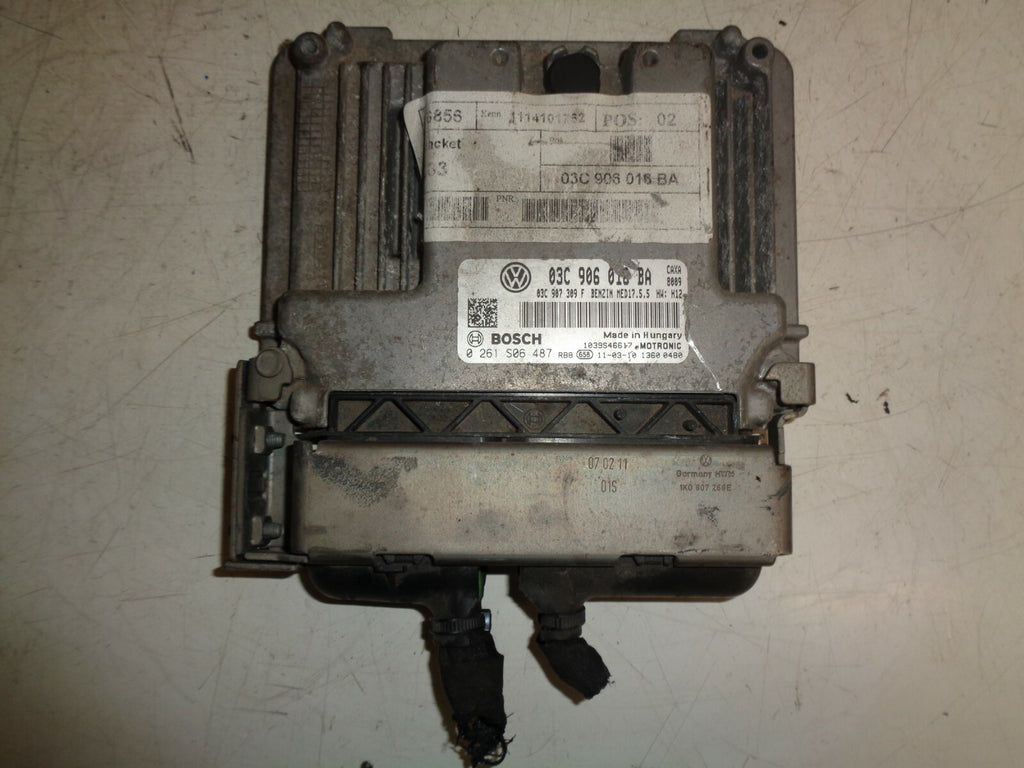 VW VOLKSWAGEN SCIROCCO MK3 2011 ECU ENGINE CONTROL UNIT 03C906016BA