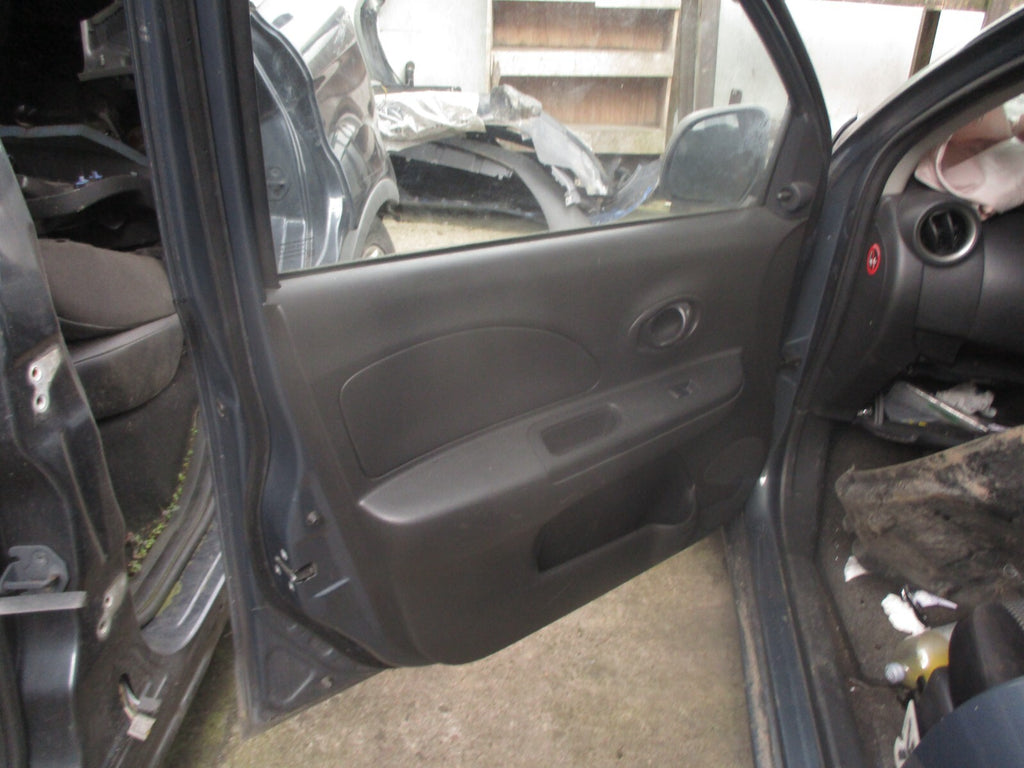 2016 NISSAN MICRA K13 MK4 5 DOOR NSF PASSENGER SIDE FRONT LEFT DOOR CARD PANEL