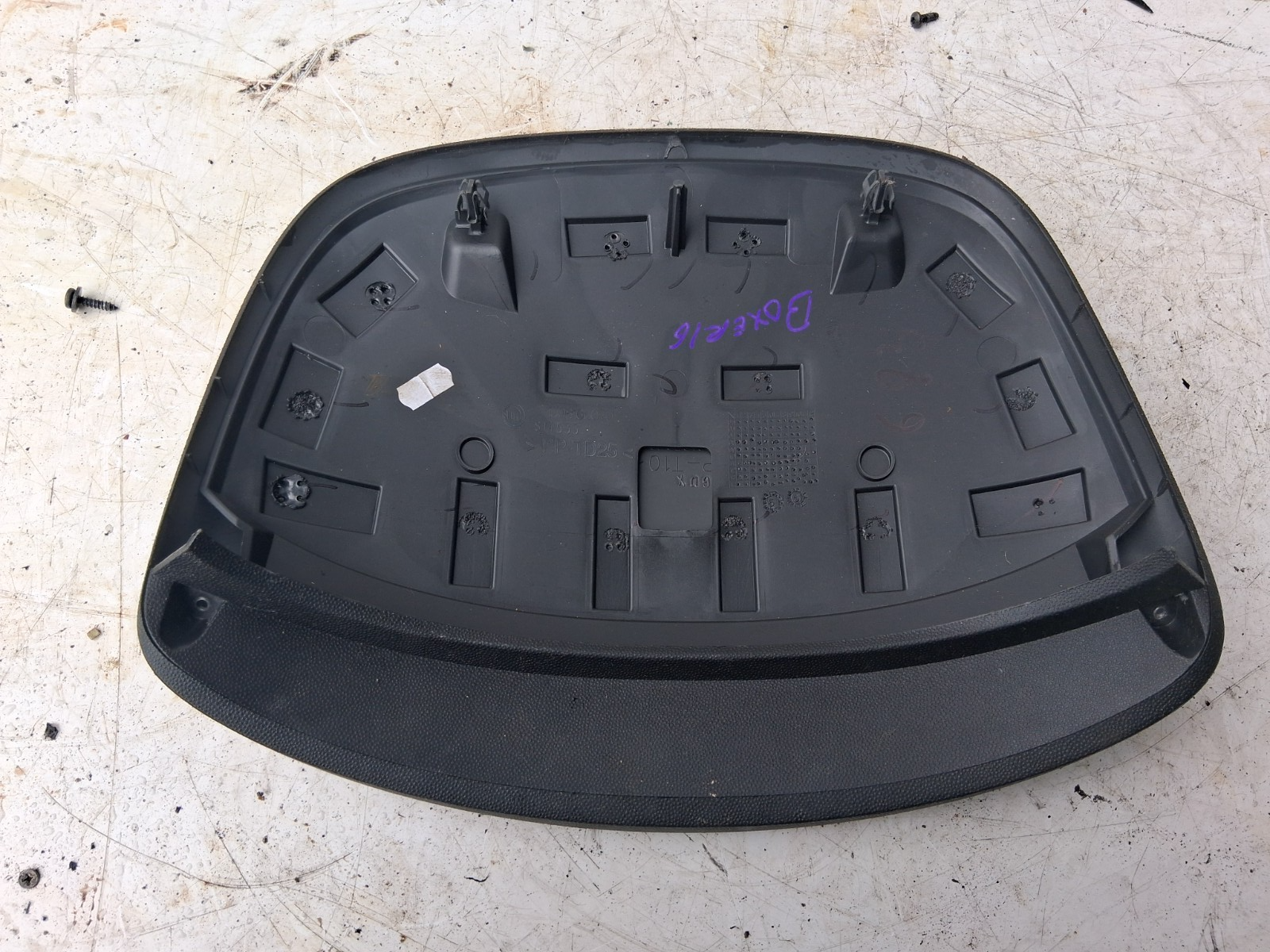 2016 PEUGEOT BOXER MK3 SPEEDO CLUSTER SURROUND TRIM PANEL COVER 1308166070