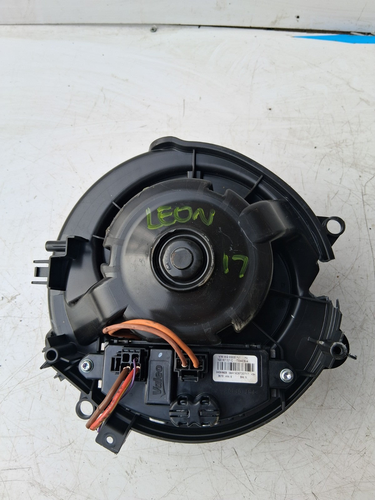 SEAT LEON 2017 MK3 HEATER BLOWER MOTOR FAN RESISTOR T33443BA
