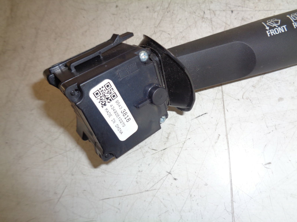 VAUXHALL ASTRA J 2014 WINDSCREEN WIPER STALK 95433818