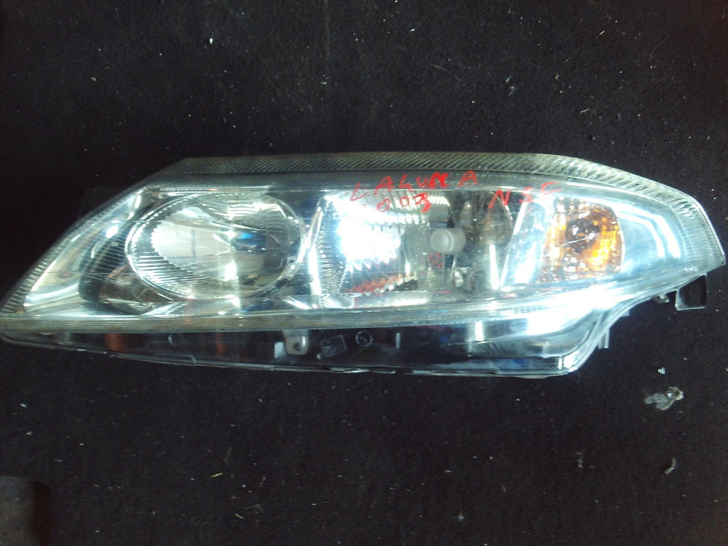 RENAULT LAGUNA 2003 MK2 NSF PASSENGER SIDE FRONT LEFT HEADLIGHT