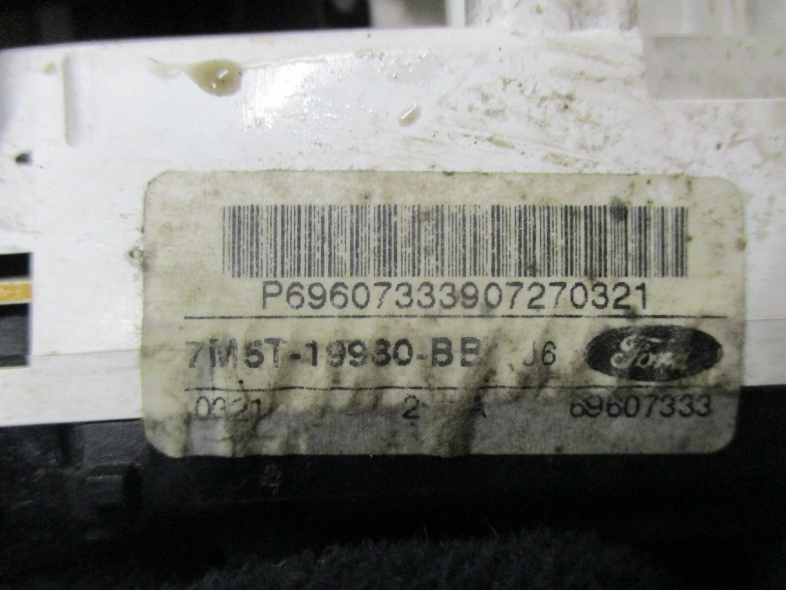 FORD FOCUS MK2 2008 HEATER CLIMATE CONTROL SWITCH PANEL 7M5T-19980-BB