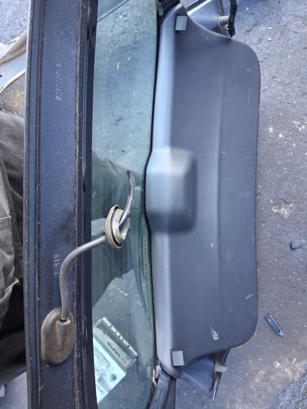 2018 NISSAN MICRA K14 COMPLETE REAR TAILGATE BOOTLID GREY TITANIUM KPN