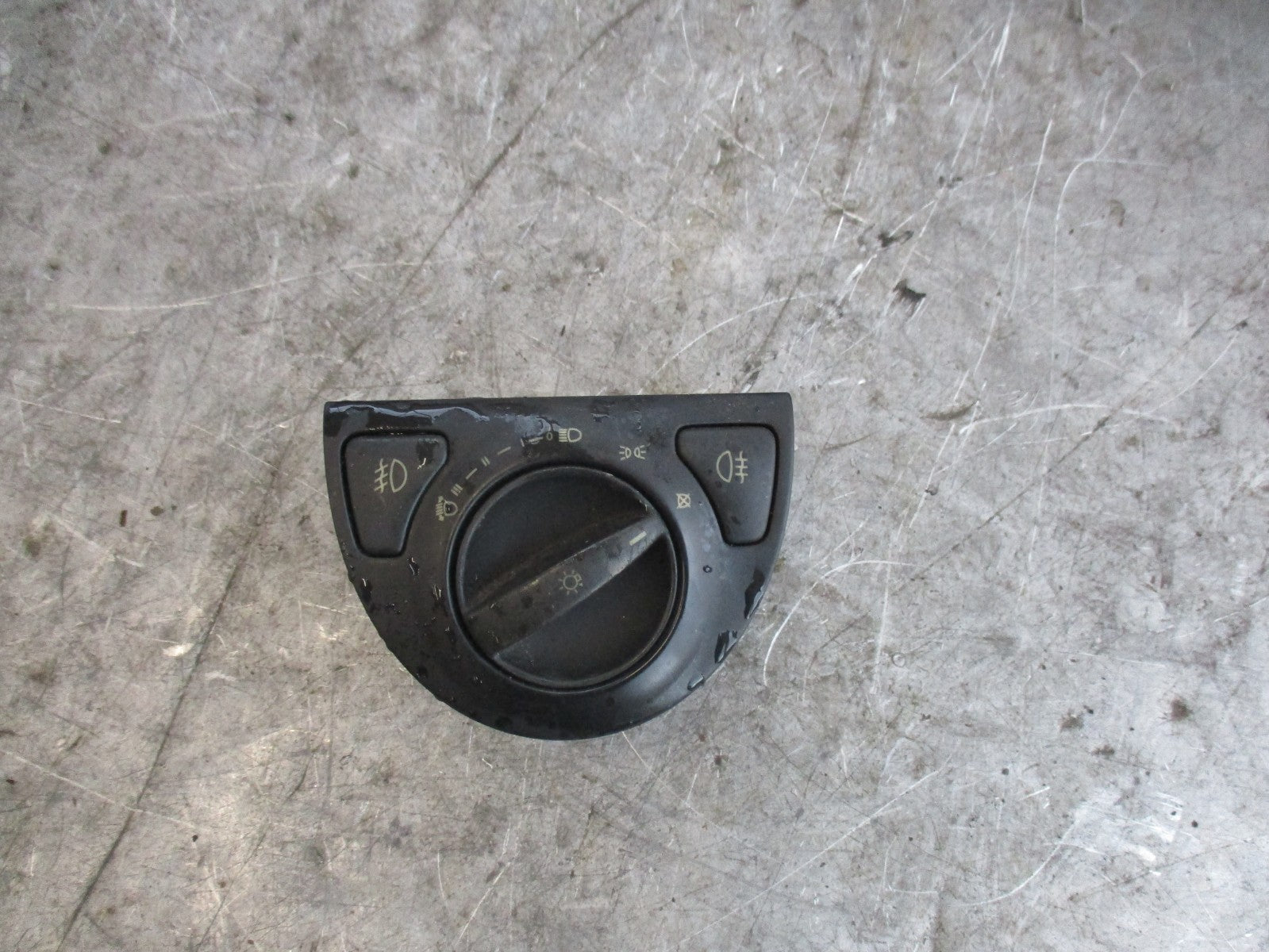 SAAB 9-3 YS3F 2003 FOG HEADLIGHT CONTROL SWITCHES 1278613