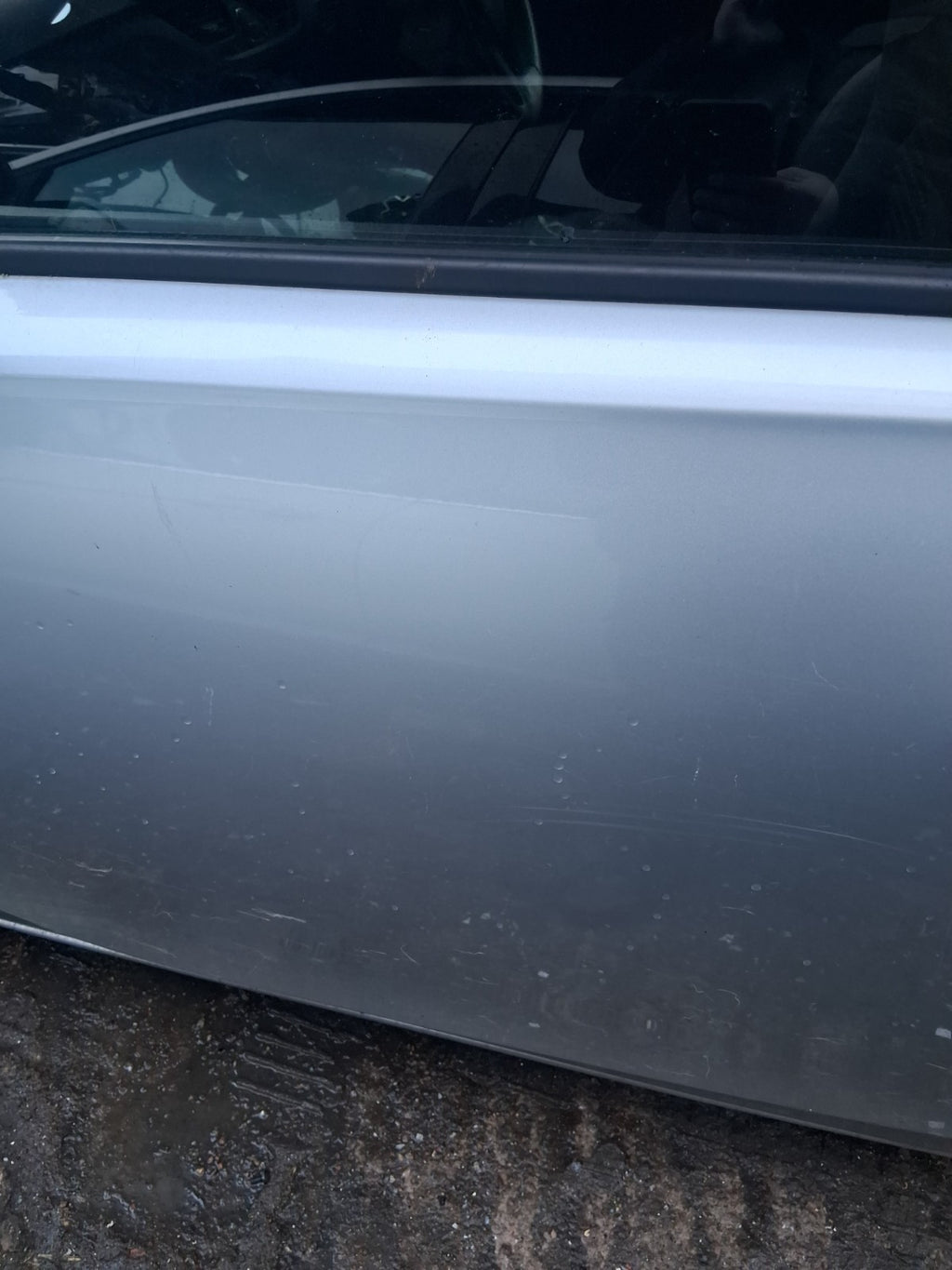 2018 VAUXHALL CORSA E 3 DOOR CORSA VAN NS PASSENGER SIDE LEFT BARE DOOR SILVER