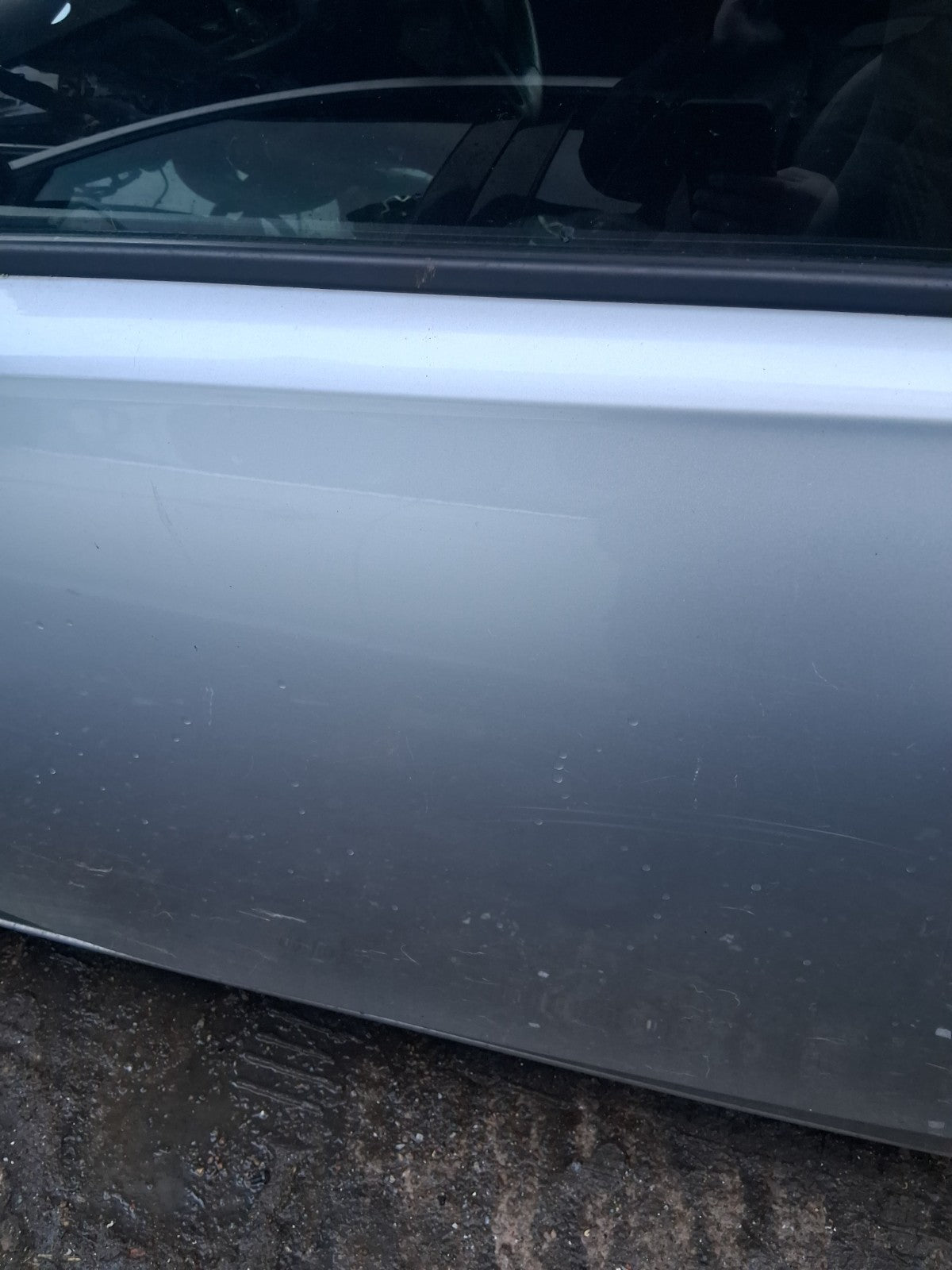 2018 VAUXHALL CORSA E 3 DOOR CORSA VAN NS PASSENGER SIDE LEFT BARE DOOR SILVER