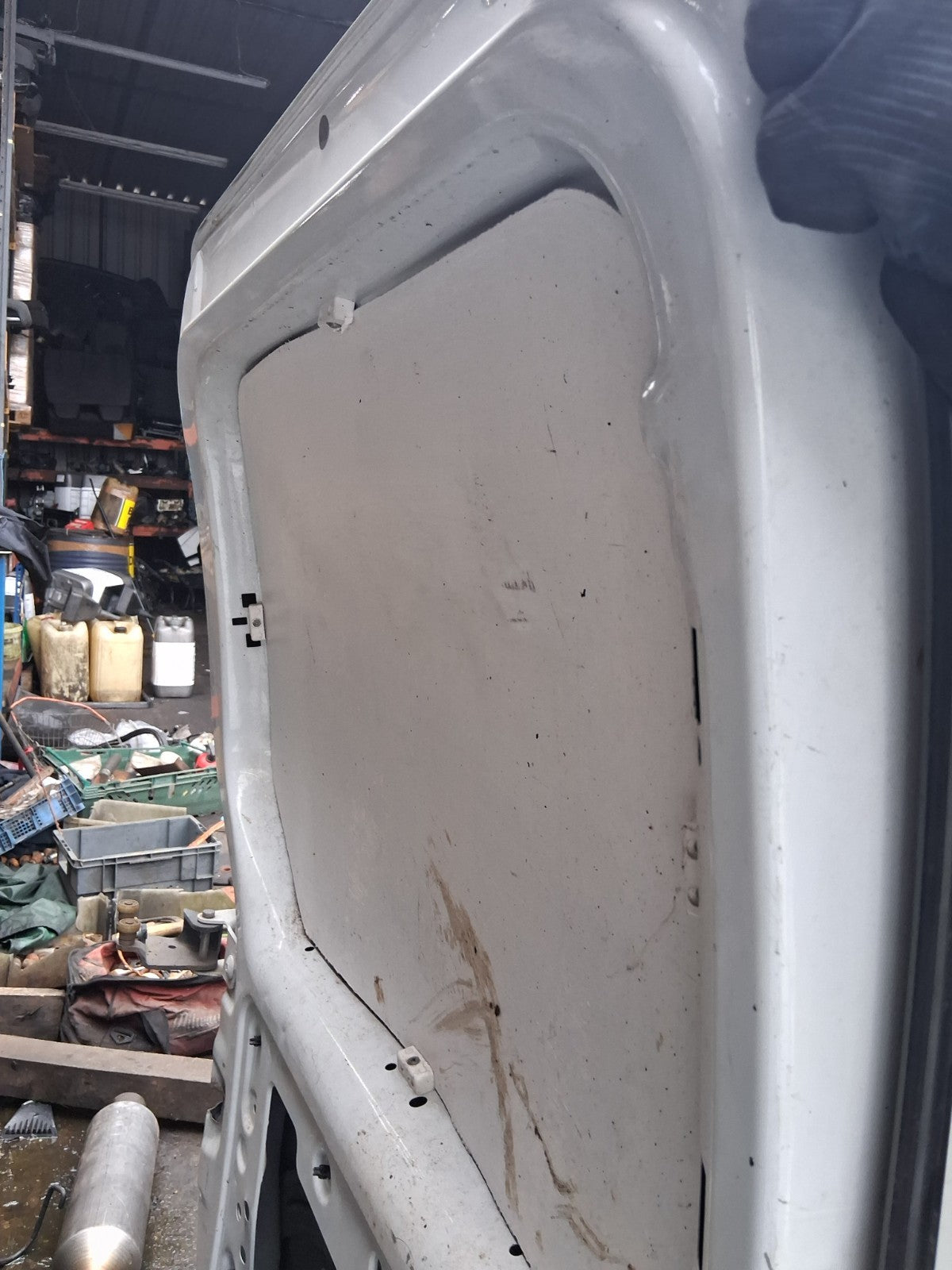 2016 RENAULT KANGOO MK2 NS PASSENGER SIDE LEFT BARE SLIDING DOOR WHITE