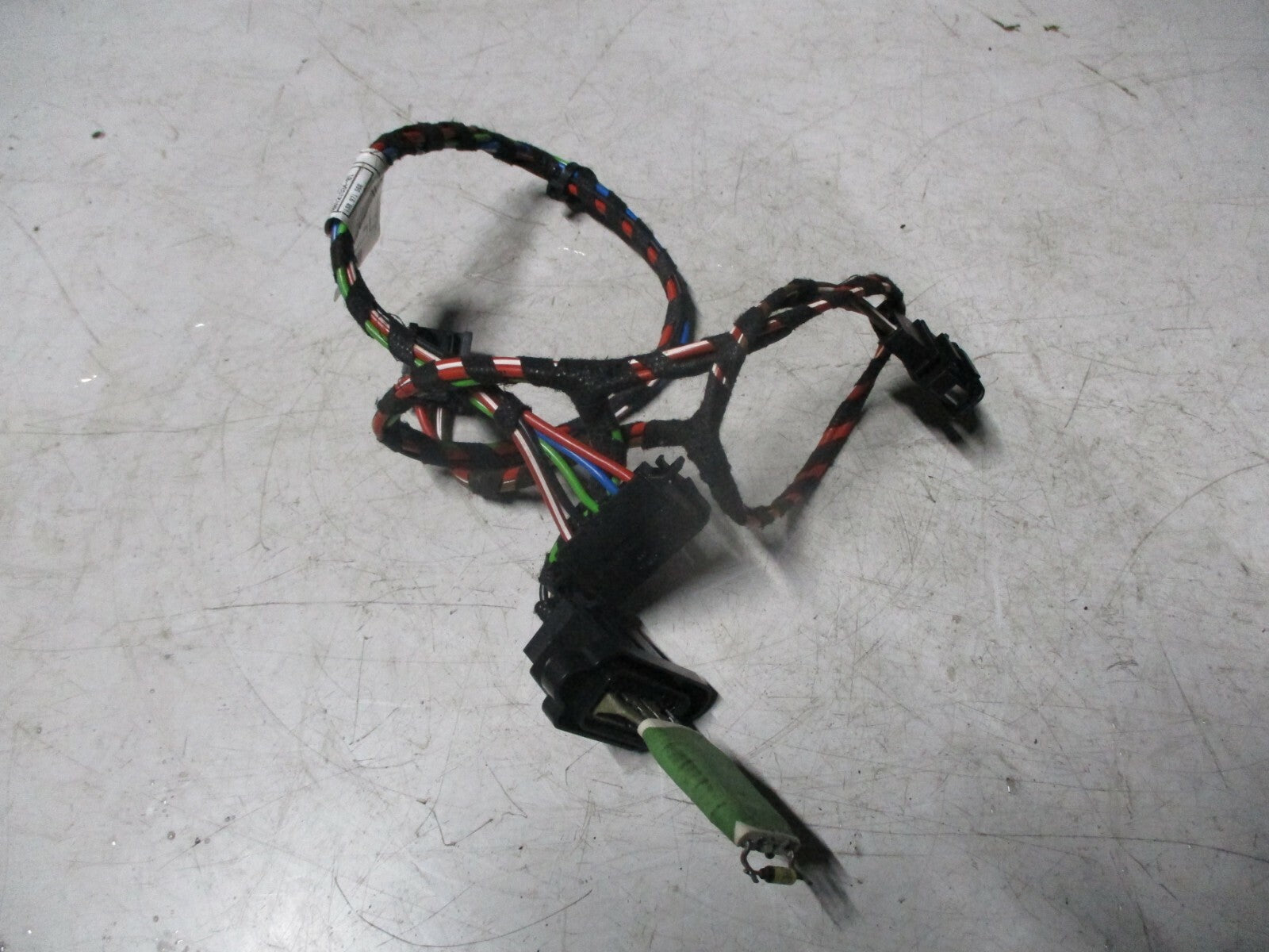 VW VOLKSWAGEN UP 2017 HEATER FAN BLOWER BOX RESISTOR & WIRING LOOM 1S0971566