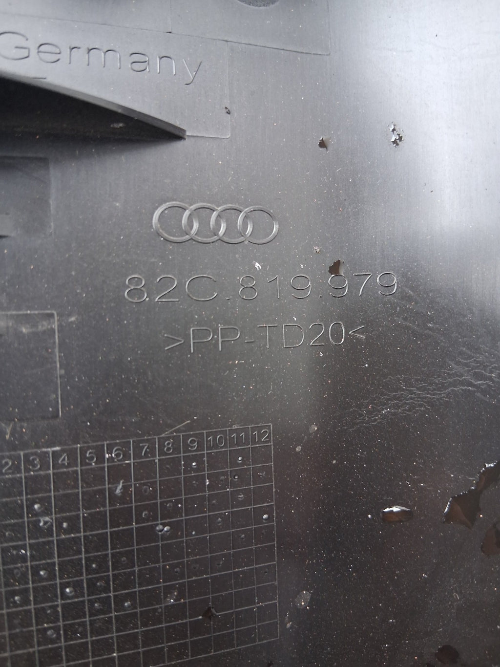 2025 AUDI A1 MK2 AIR INTAKE DUCT 82C819979
