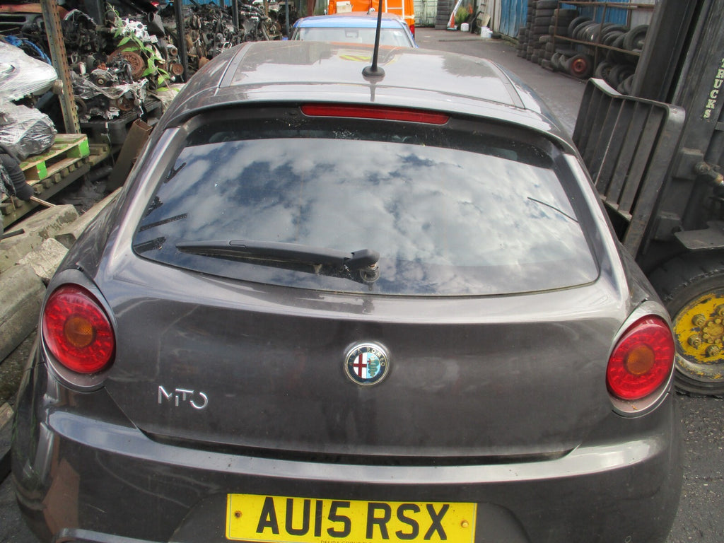 2015 ALFA ROMEO MITO REAR BARE TAILGATE BOOTLID GREY