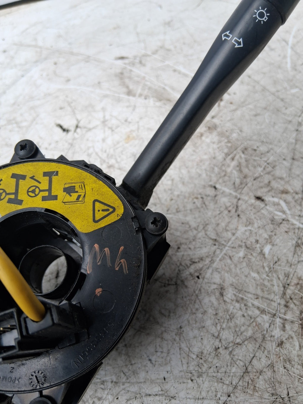 1996 MG F STALK SQUIB AND SLIP RING AND WIPER INDICATORS YRC100170
