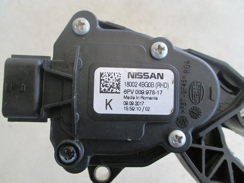 NISSAN QASHQAI J11 MK2 2017 KADJAR ACCELERATOR THROTTLE PEDAL 180024BG0B