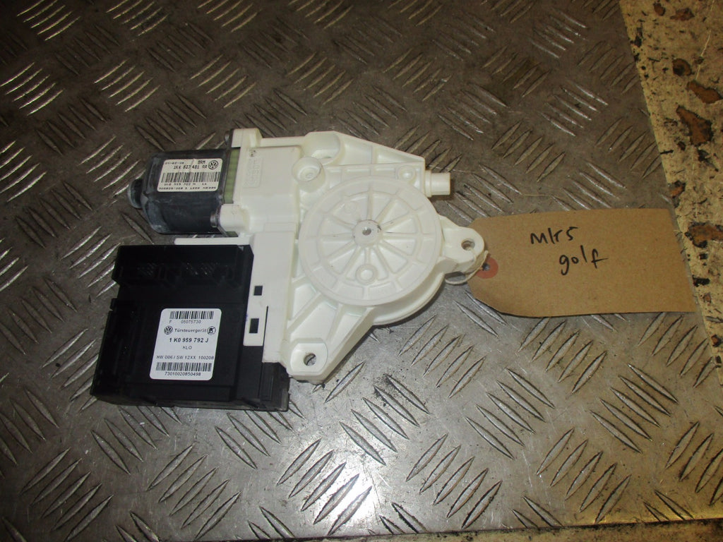 VW GOLF MK5 NSF PASSENGER SIDE FRONT ELECTRIC WINDOW MOTOR 1K4837401AA