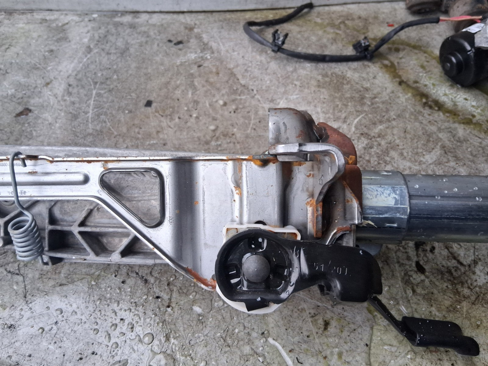 2021 MERCEDES A CLASS V177 STEERING COLUMN A2474608900