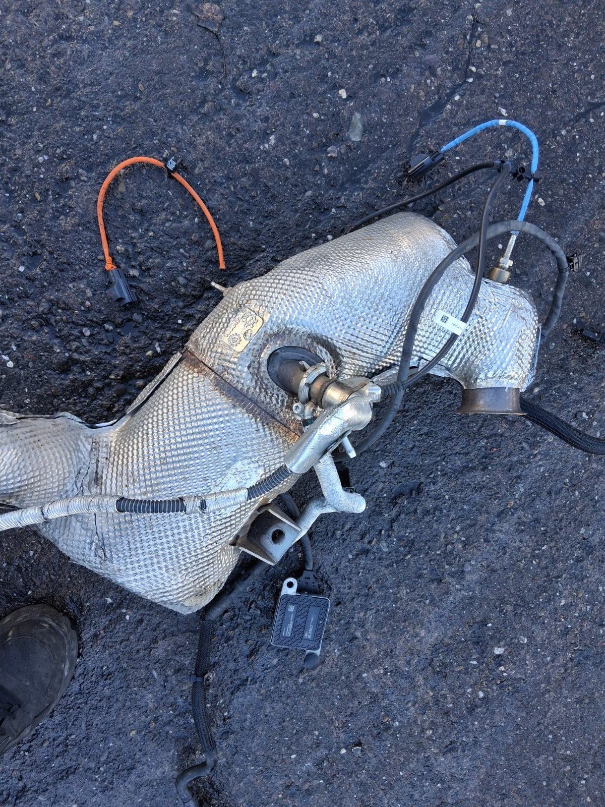2021 FORD TRANSIT 350 MK8 2.0 DIESEL DPF DIESEL PARTICULATE FILTER CATALYTIC