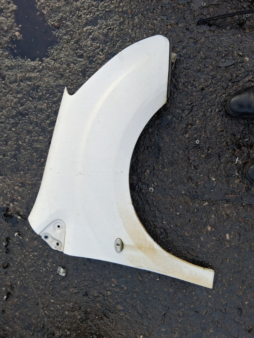 2018 PEUGEOT PARTNER MK2 OSF DRIVER SIDE FRONT RIGHT WING PANEL WHITE