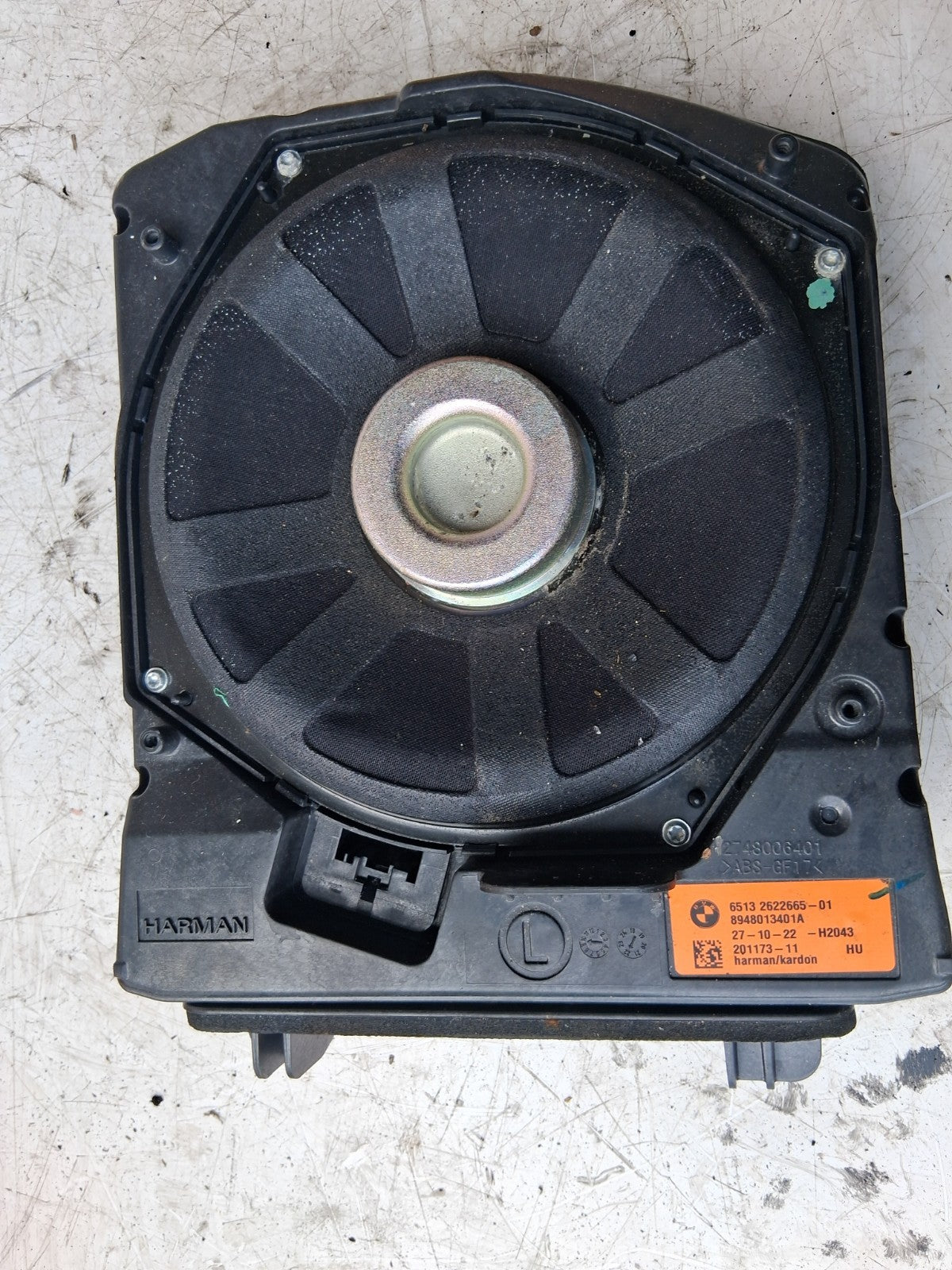 2023 BMW 2 SERIES F44 COUPE M SPORT SUB WOOFER SPEAKER 8948013401A