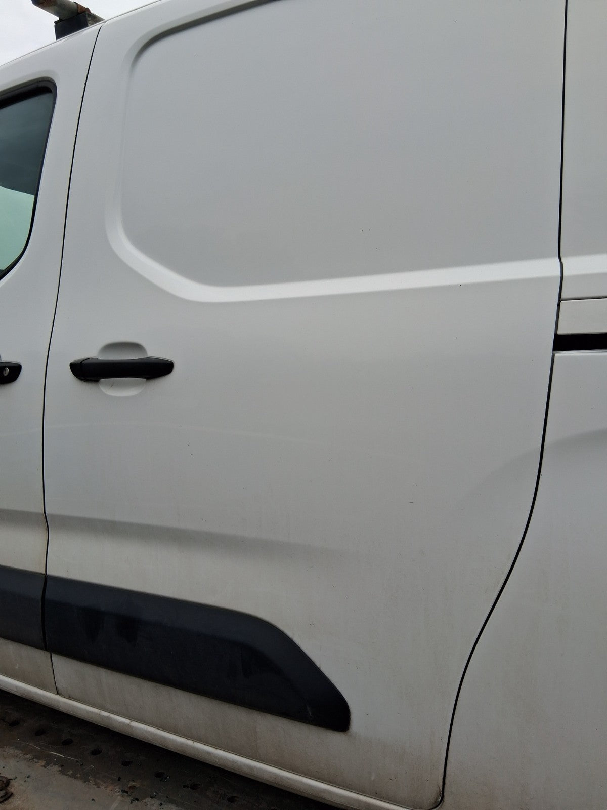 2020 VAUXHALL COMBO E MK4 NS PASSENGER SIDE COMPLETE SLIDING DOOR WHITE K2E0