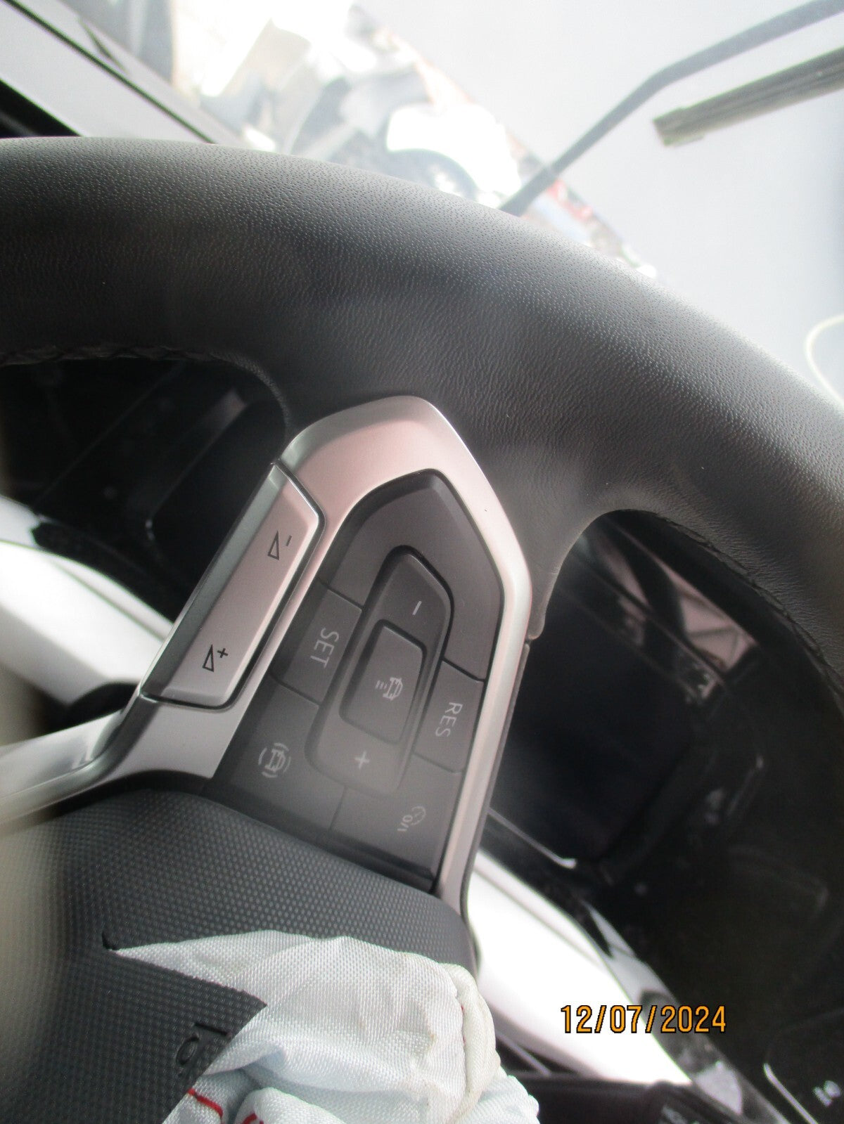 2023 VW VOLKSWAGEN GOLF MK8 3 SPOKE MULTIFUNCTION LEATHER STEERING WHEEL