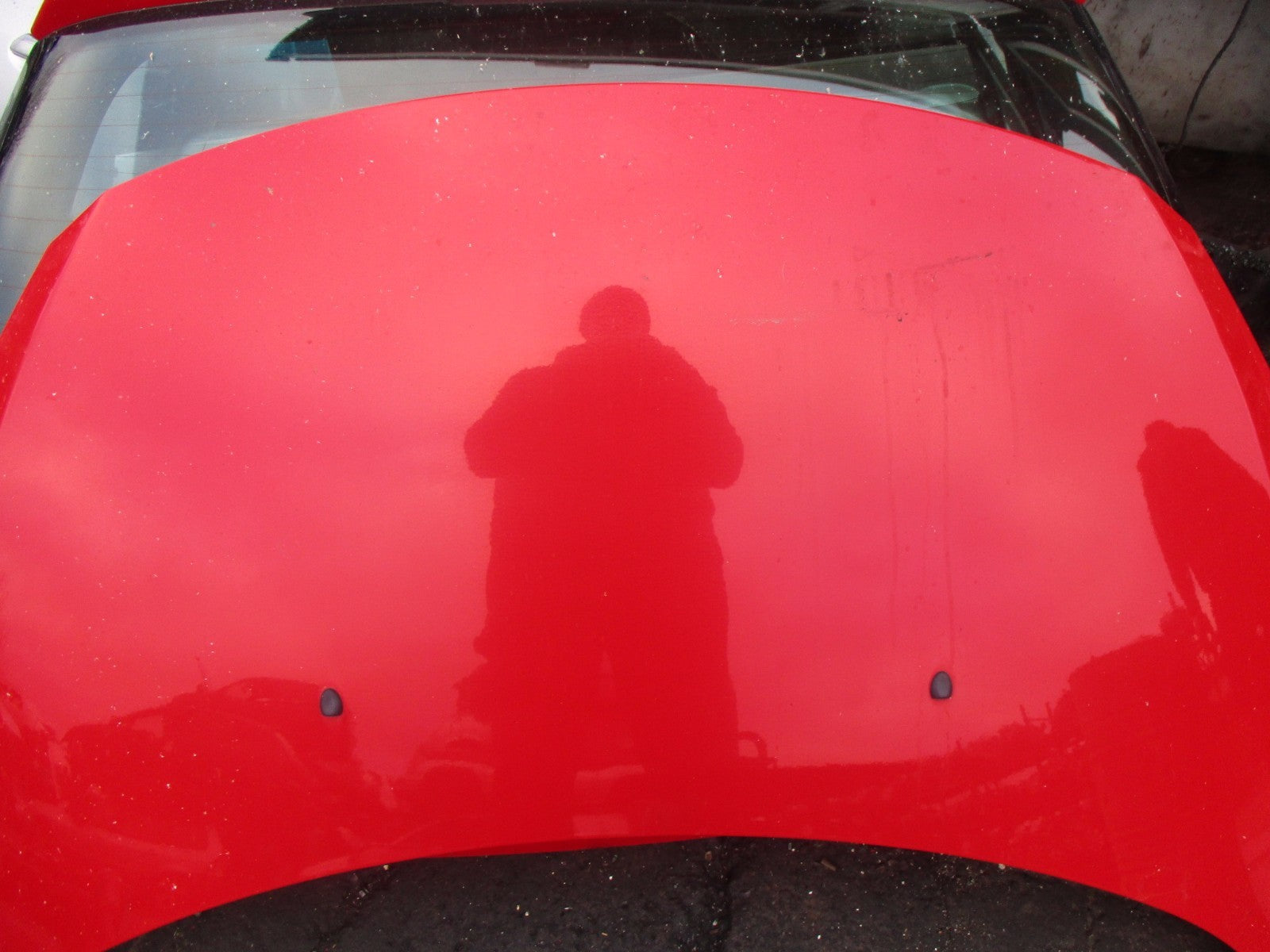 PEUGEOT 307 2005 FACELIFT COMPLETE FRONT ENGINE BAY BONNET BODY PANEL RED
