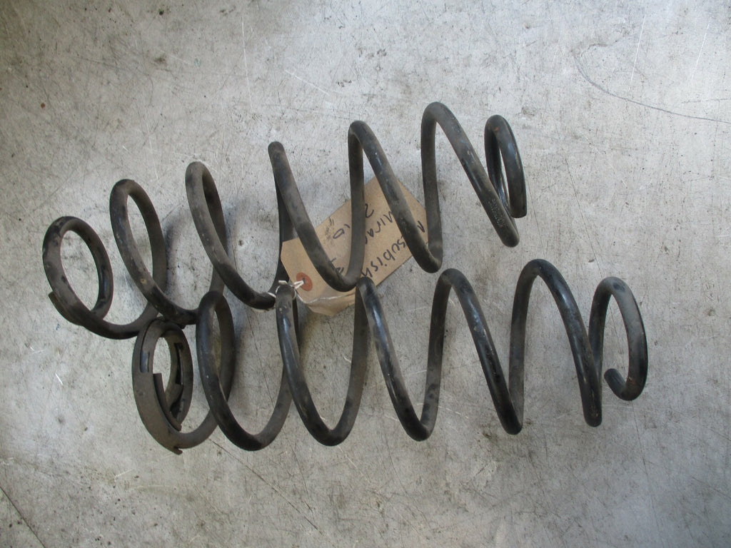 MITSUBISHI MIRAGE 2016 PAIR REAR SUSPENSION COIL SPRINGS