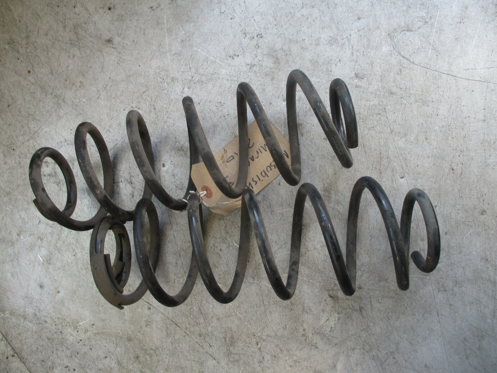 MITSUBISHI MIRAGE 2016 PAIR REAR SUSPENSION COIL SPRINGS