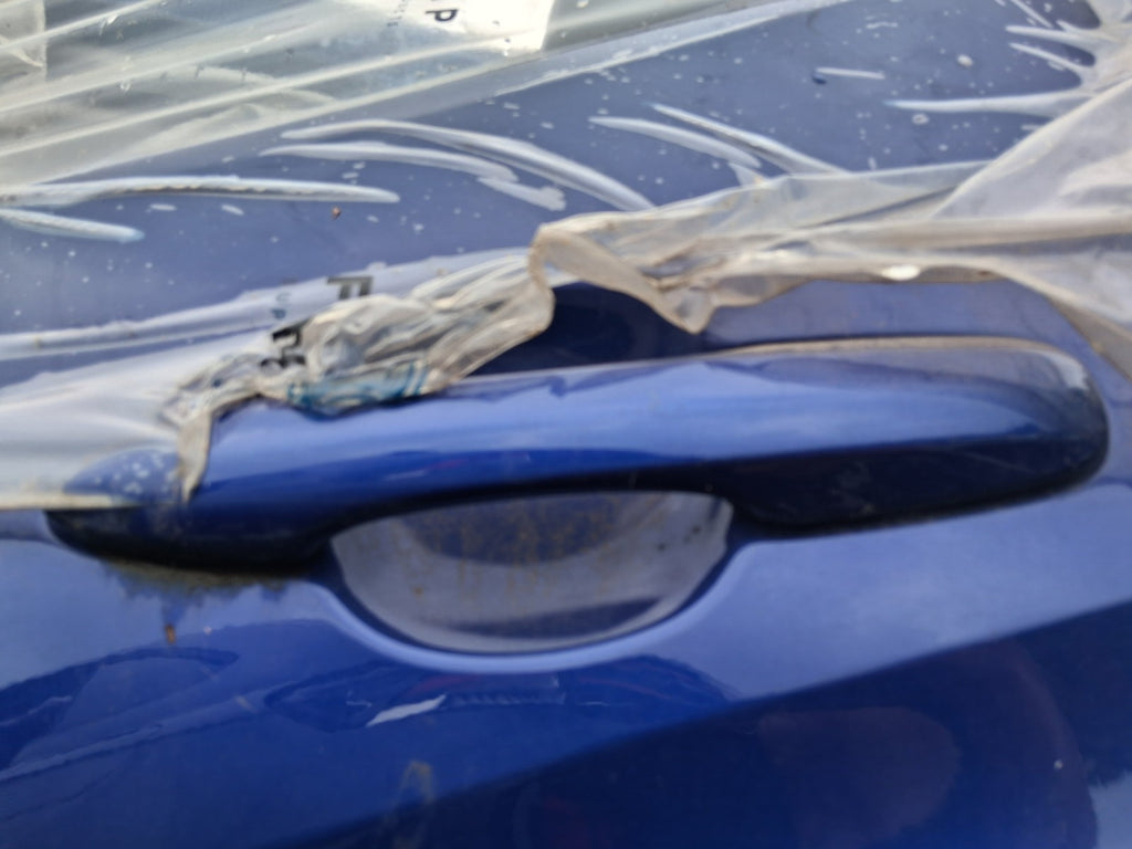 2023 TOYOTA YARIS MK4 NSR PASSENGER SIDE REAR LEFT EXTERIOR DOOR HANDLE BLUE