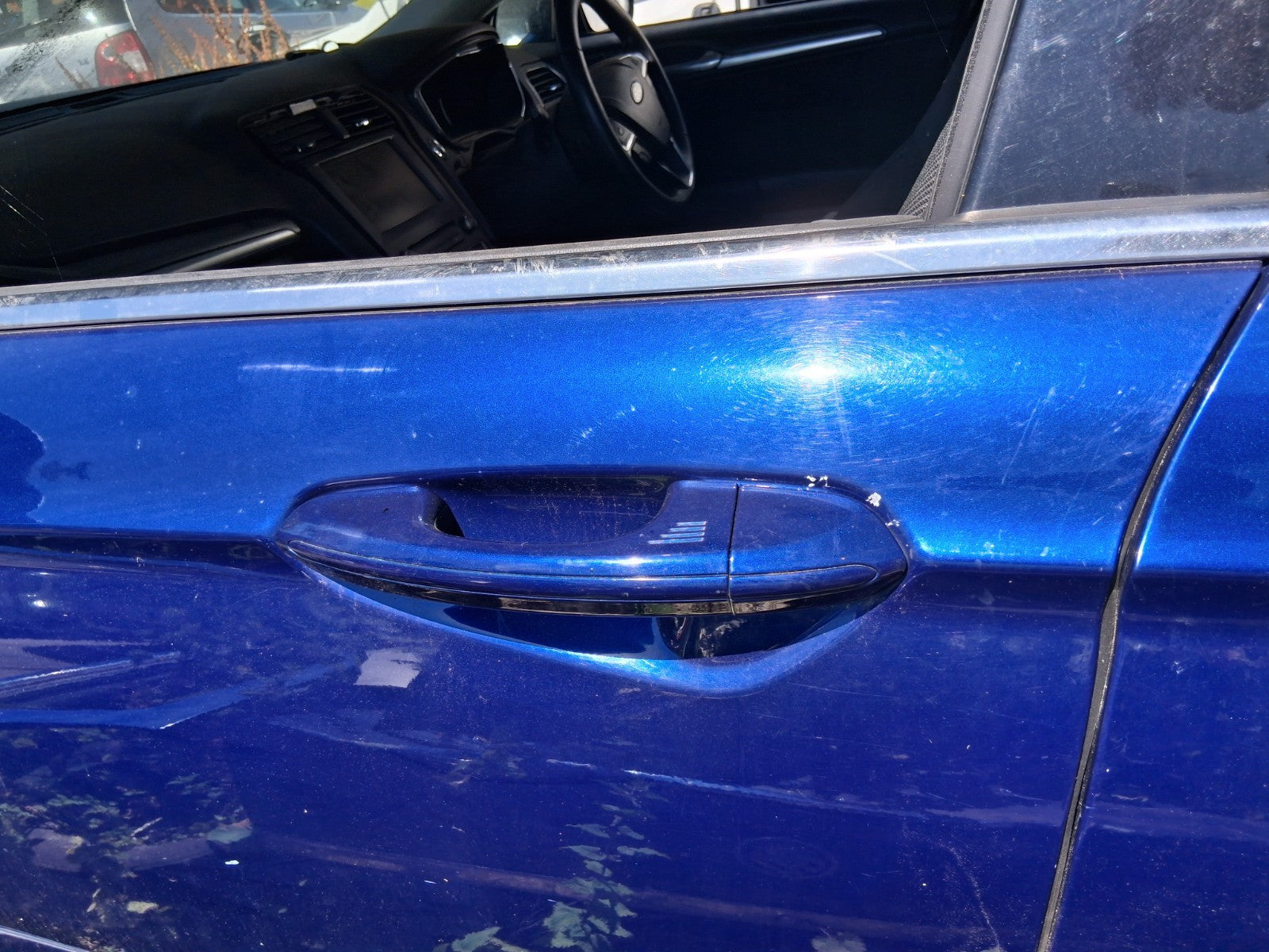 2016 FORD MONDEO MK5 HATCHBACK NSF PASSENGER SIDE BARE DOOR WEDGEWOOD BLUE LD