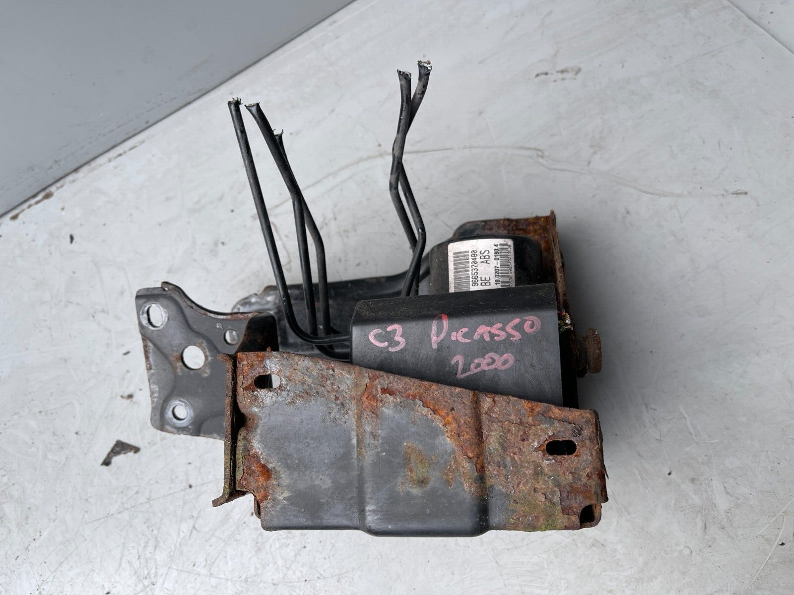 2000 CITROEN C3 PICASSO ABS PUMP MODULATOR 9665370480