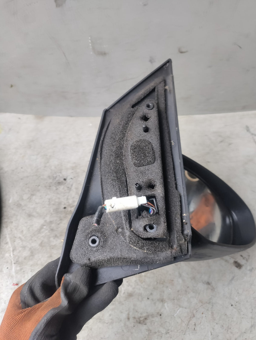 2008 MAZDA 6 OSF DRIVER SIDE FRONT WING MIRROR GREY 022683