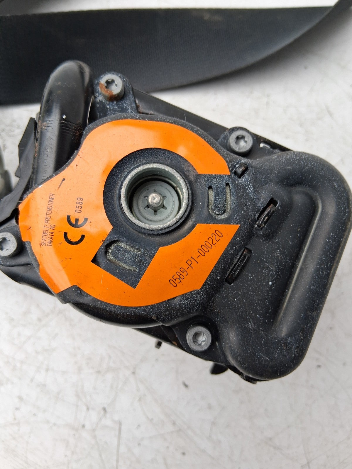 NISSAN QASHQAI MK2 2014 OSF OFF DRIVER RIGHT FRONT SEAT BELT 0589P1000220