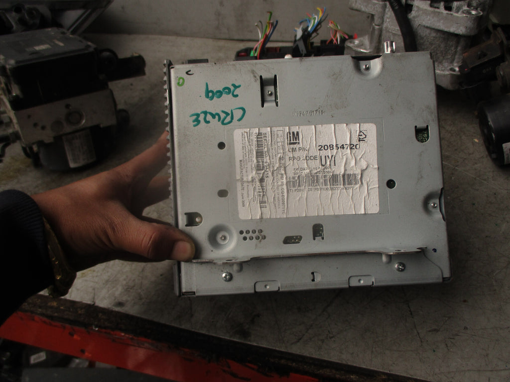 VAUXHALL INSIGINA 2009 CD PLAYER RADIO 20854720