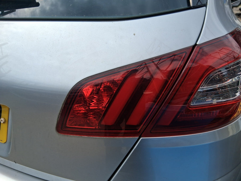 2014 PEUGEOT 308 MK2 HATCHBACK OSR DRIVER SIDE REAR INNER TAIL LIGHT LAMP